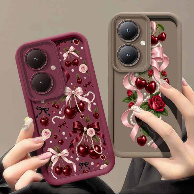 Cartoon Cherry Bow Pattern Pho - Vivo Y28 review and price