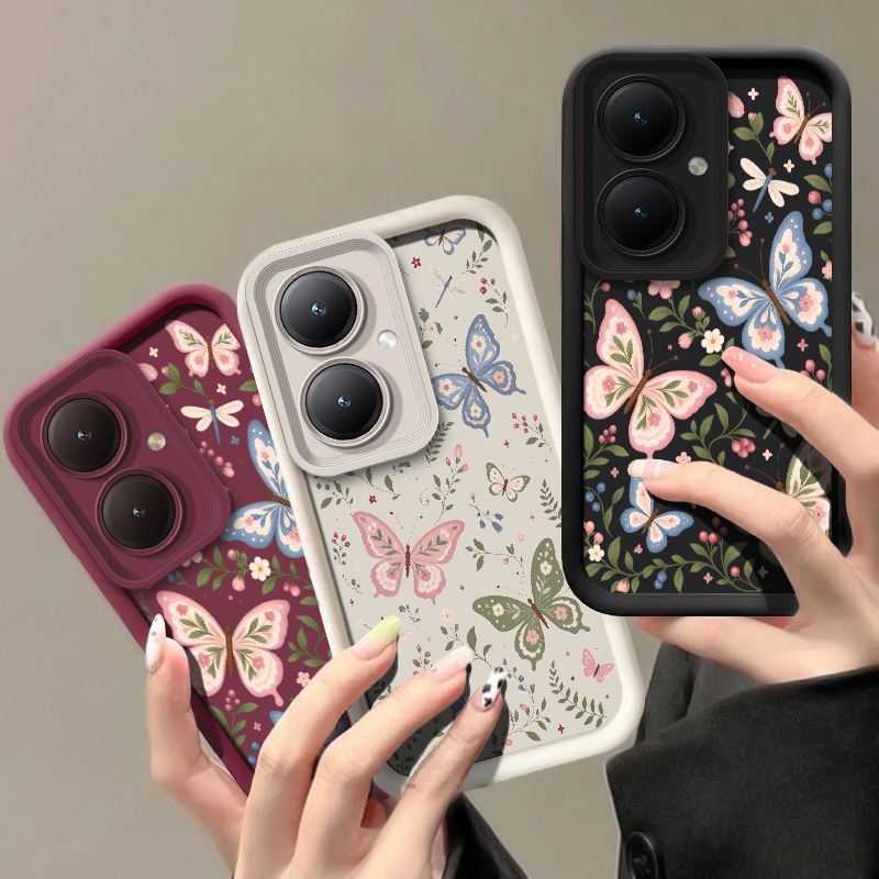 Colorful Butterfly Phone Case  - Vivo Y28 review and price