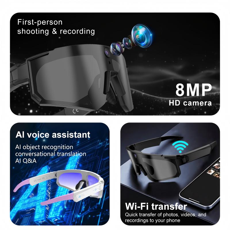 AI Smart Glasses ChatGPT 1080P - Smart Glasses Lens review and price
