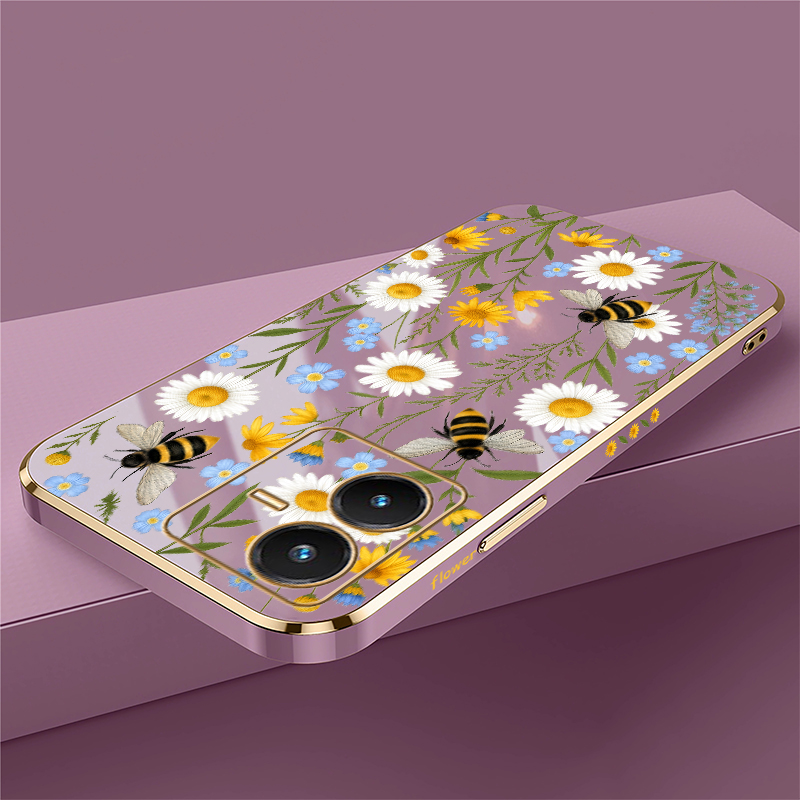 Bee Pattern Case For Vivo Y28  - Vivo Y28 review and price